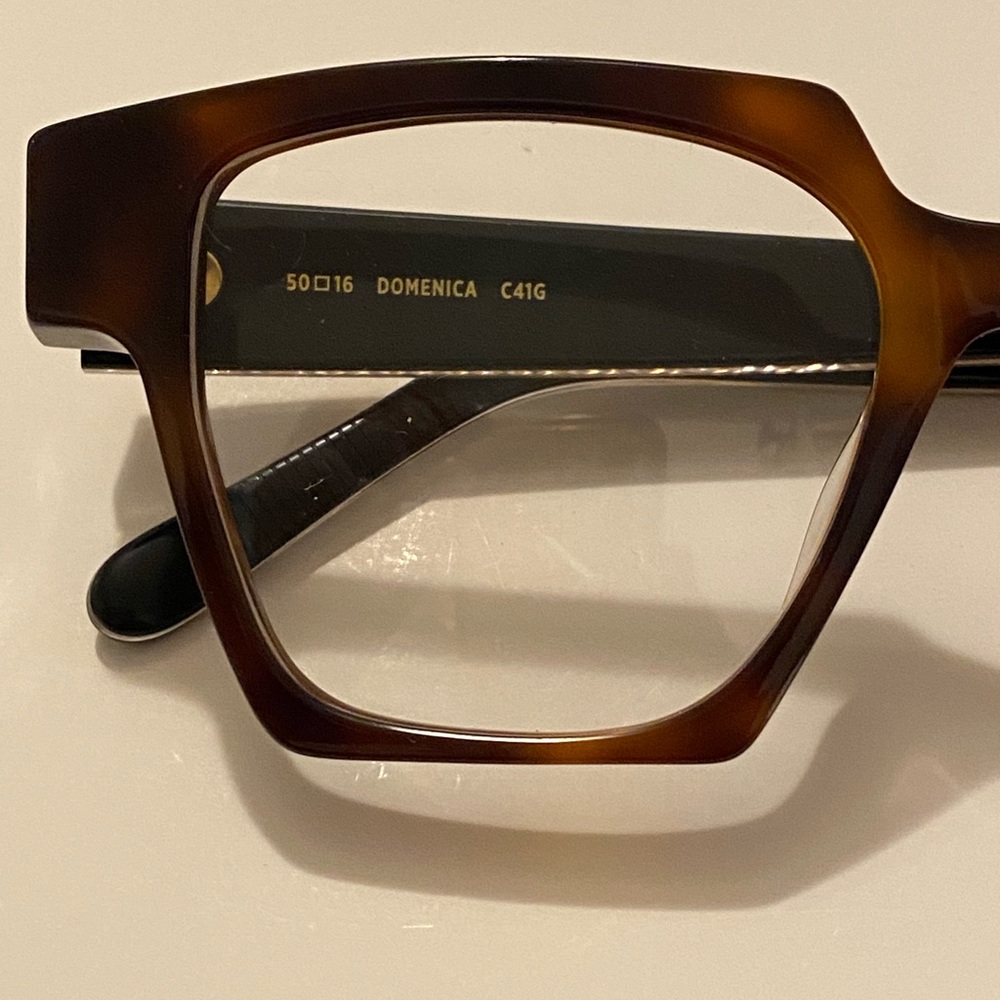 Illa Domenica C41G Tortoise 50-16-140 Eyeglass Frame - Picture 3 of 7